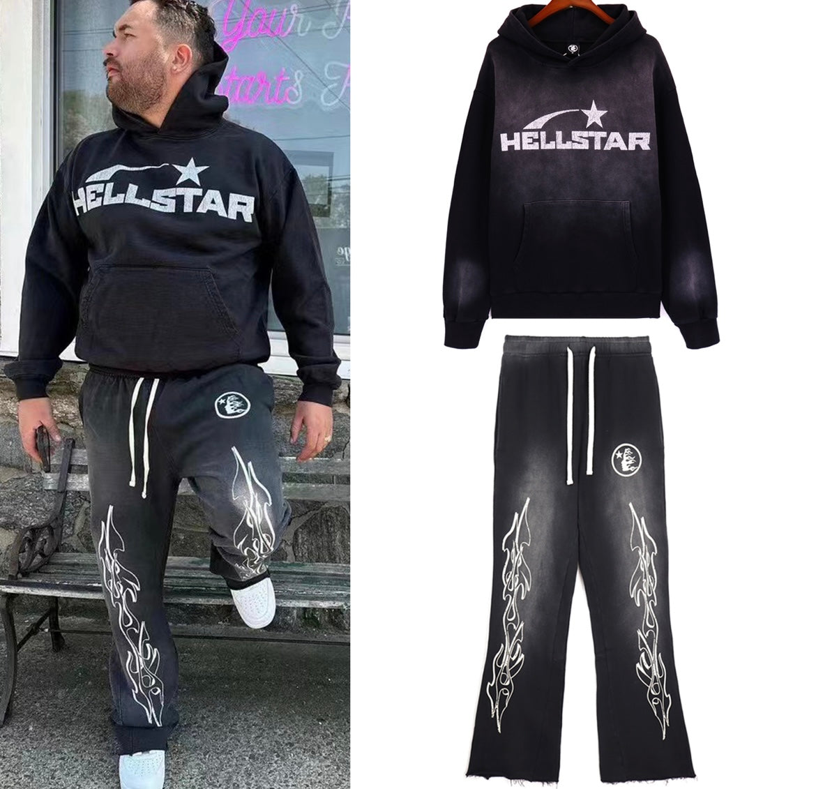 Hellstar sweatsuit￼